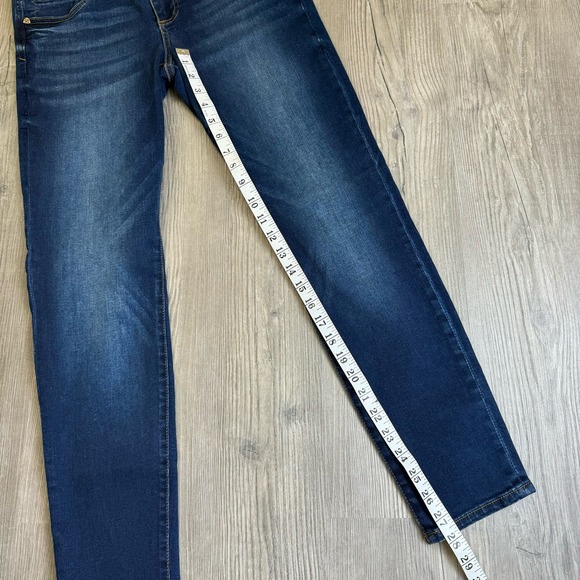 Kut From the Kloth Toothpick Skinny Jeans Women’s Size 10 Petite Dark Wash - Picture 8 of 11